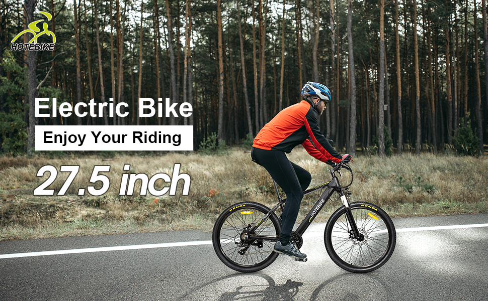 HOTEBIKE A6AH27.5 Elektrische Mountainbike – 27.5 36V 350W met verwijderbare batterij – Zweetvrij woon-werkverkeer & trailrijden 1 HOTEBIKE A6AH27.5 Elektrische Mountainbike – 27.5 36V 350W met verwijderbare batterij – Zweetvrij woon-werkverkeer & trailrijden - Elektrische Fiets Canada - 1