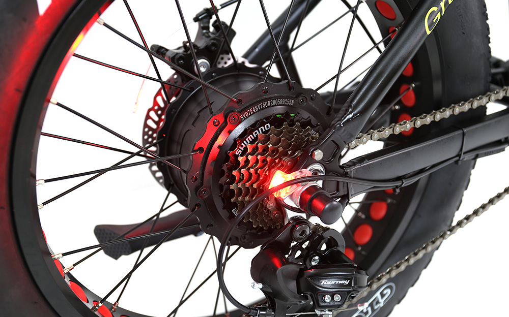 HOTEBIKE A6AH20F 20 Fat Tire Elektrische Fiets – 750W Motor, 48V 13Ah Accu, 25 MPH, Shimano 21-versnellingen 1 HOTEBIKE A6AH20F 20 Fat Tire Elektrische Fiets – 750W Motor, 48V 13Ah Accu, 25 MPH, Shimano 21-versnellingen - Fat Tire Elektrische Fiets - 1