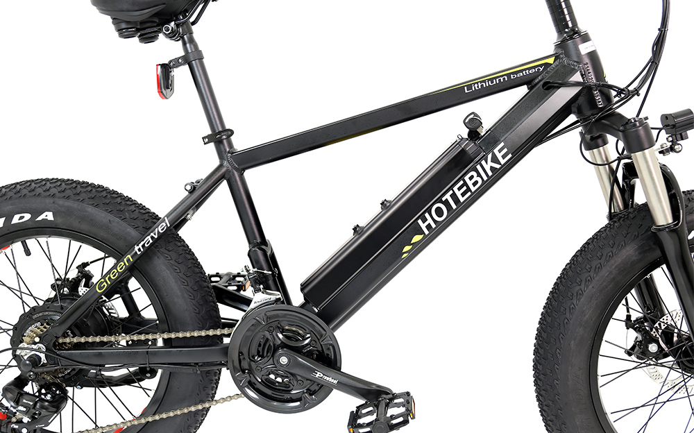 HOTEBIKE A6AH20F 20 Fat Tire Elektrische Fiets – 750W Motor, 48V 13Ah Accu, 25 MPH, Shimano 21-versnellingen 2 HOTEBIKE A6AH20F 20 Fat Tire Elektrische Fiets – 750W Motor, 48V 13Ah Accu, 25 MPH, Shimano 21-versnellingen - Fat Tire Elektrische Fiets - 2